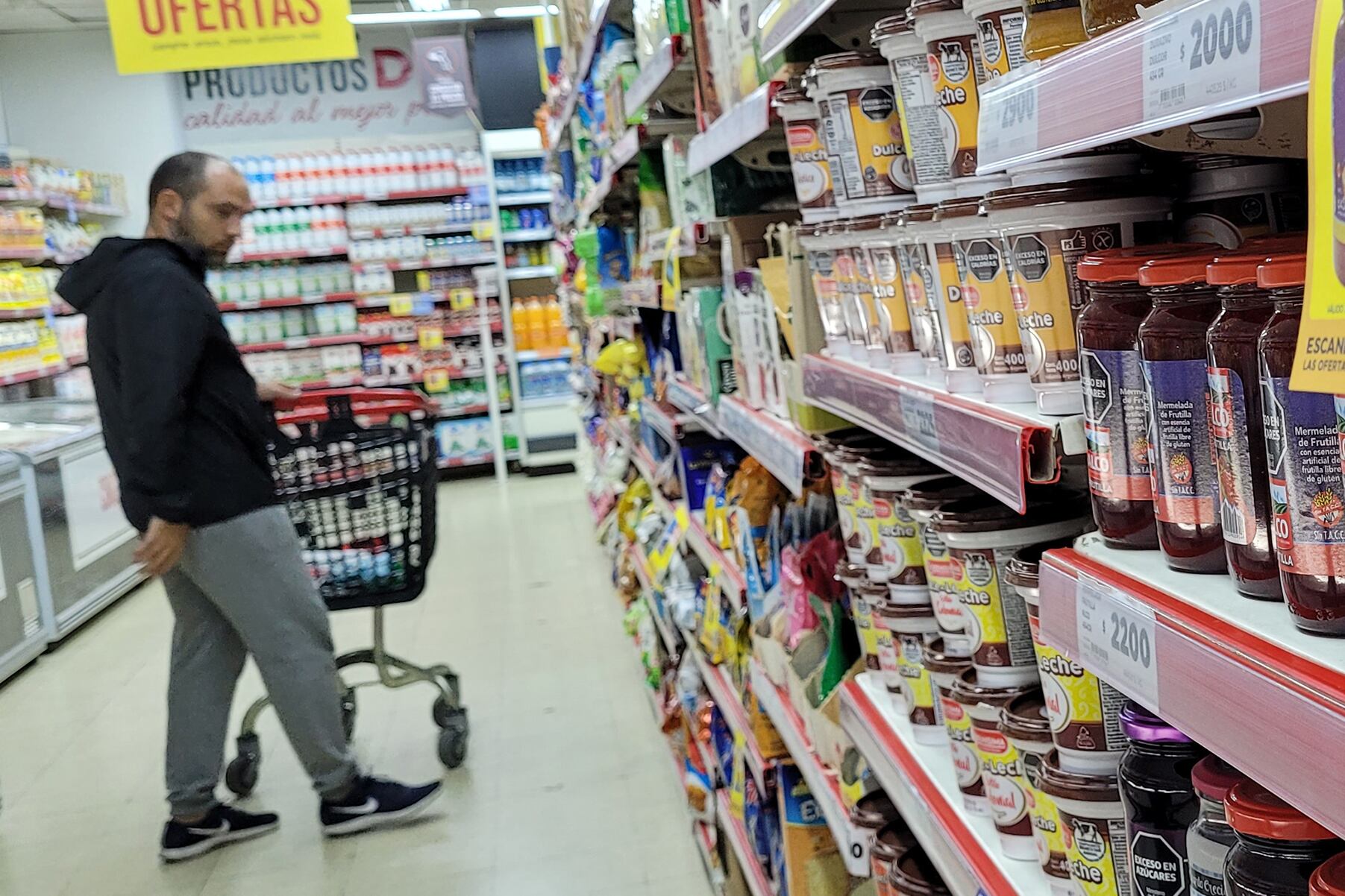 La situación en las góndolas es crítica por la baja en las ventas