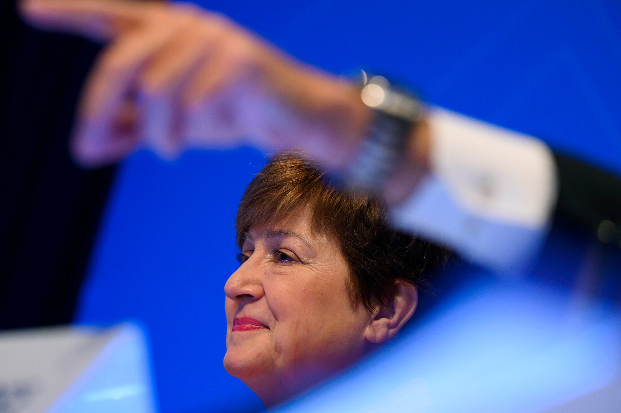 Georgieva habló en el Foro de Desarrollo de China que se celebra en Beijing. 