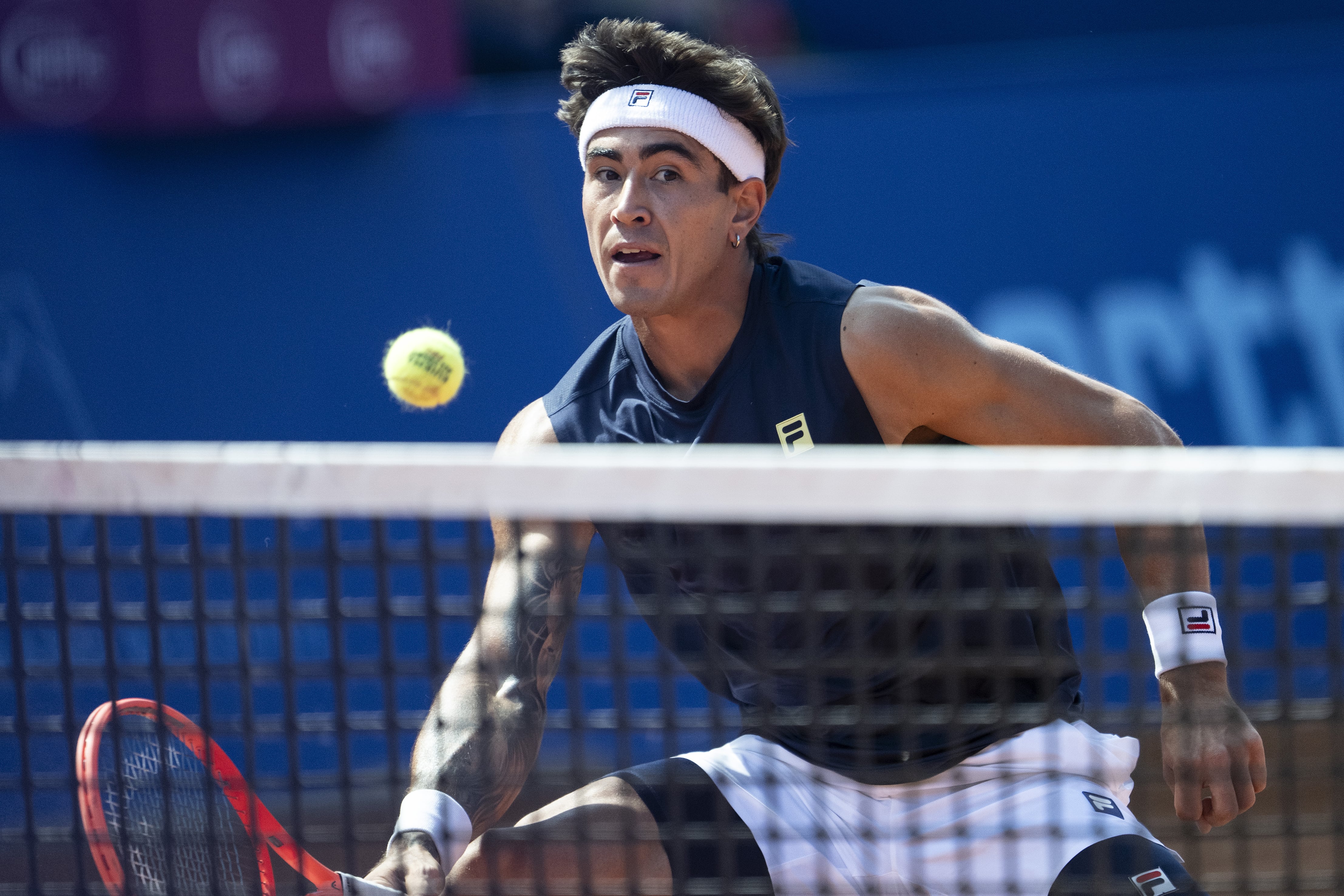 Comesaña no pudo con el francés Cazaux.