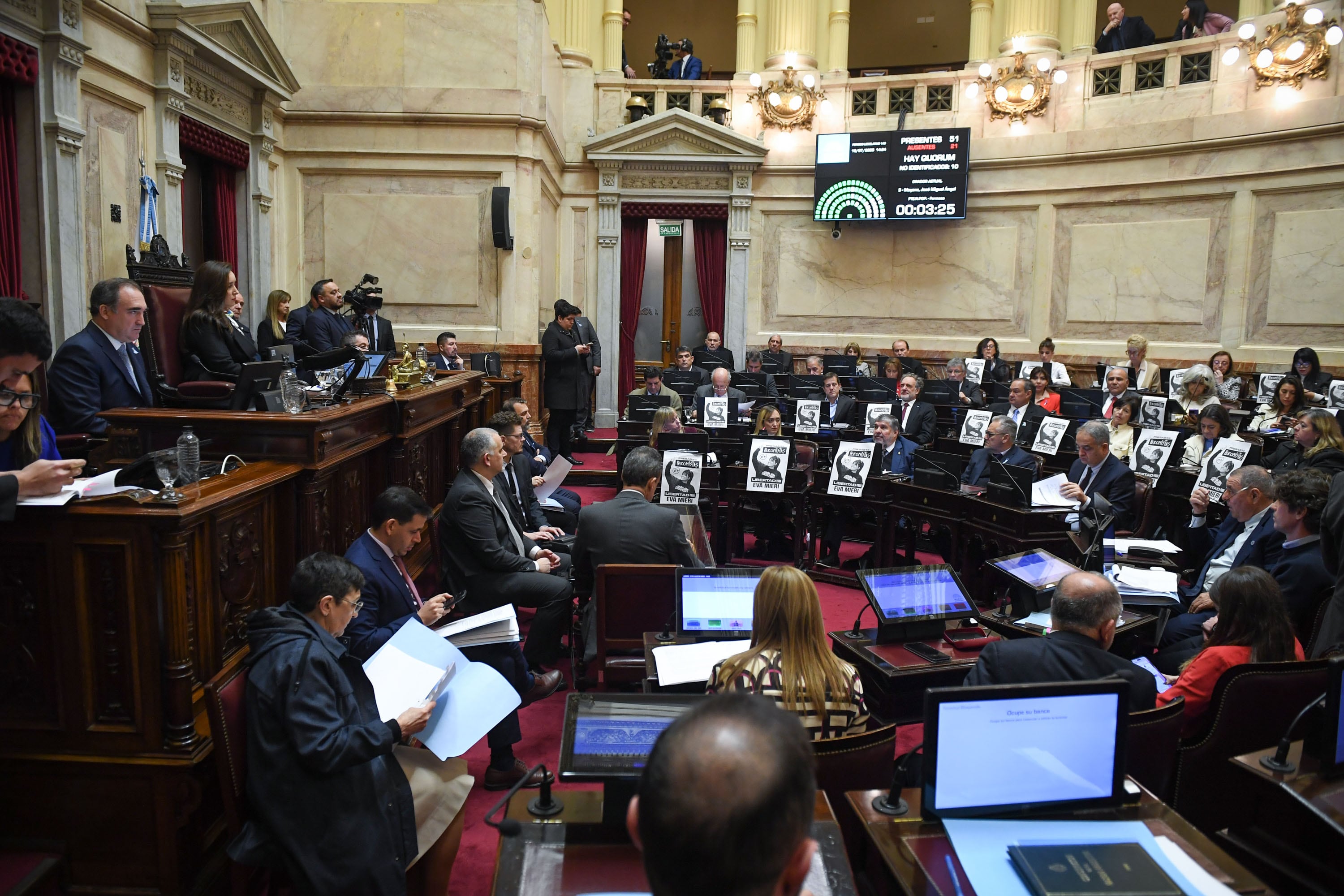 La paritaria del Senado elevó el valor del módulo