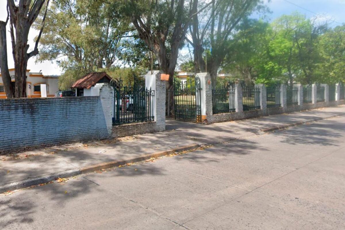 El club de Tiro Federal de Quilmes, donde se produjo el hecho. (Imagen: StreetView - Telam)
