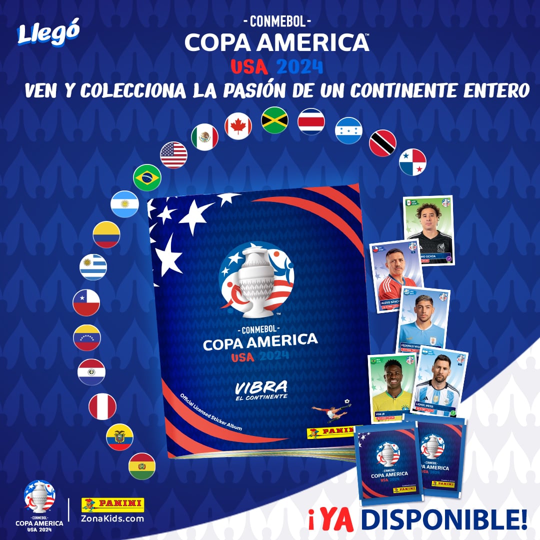 El nuevo álbum de Panini está a la venta.