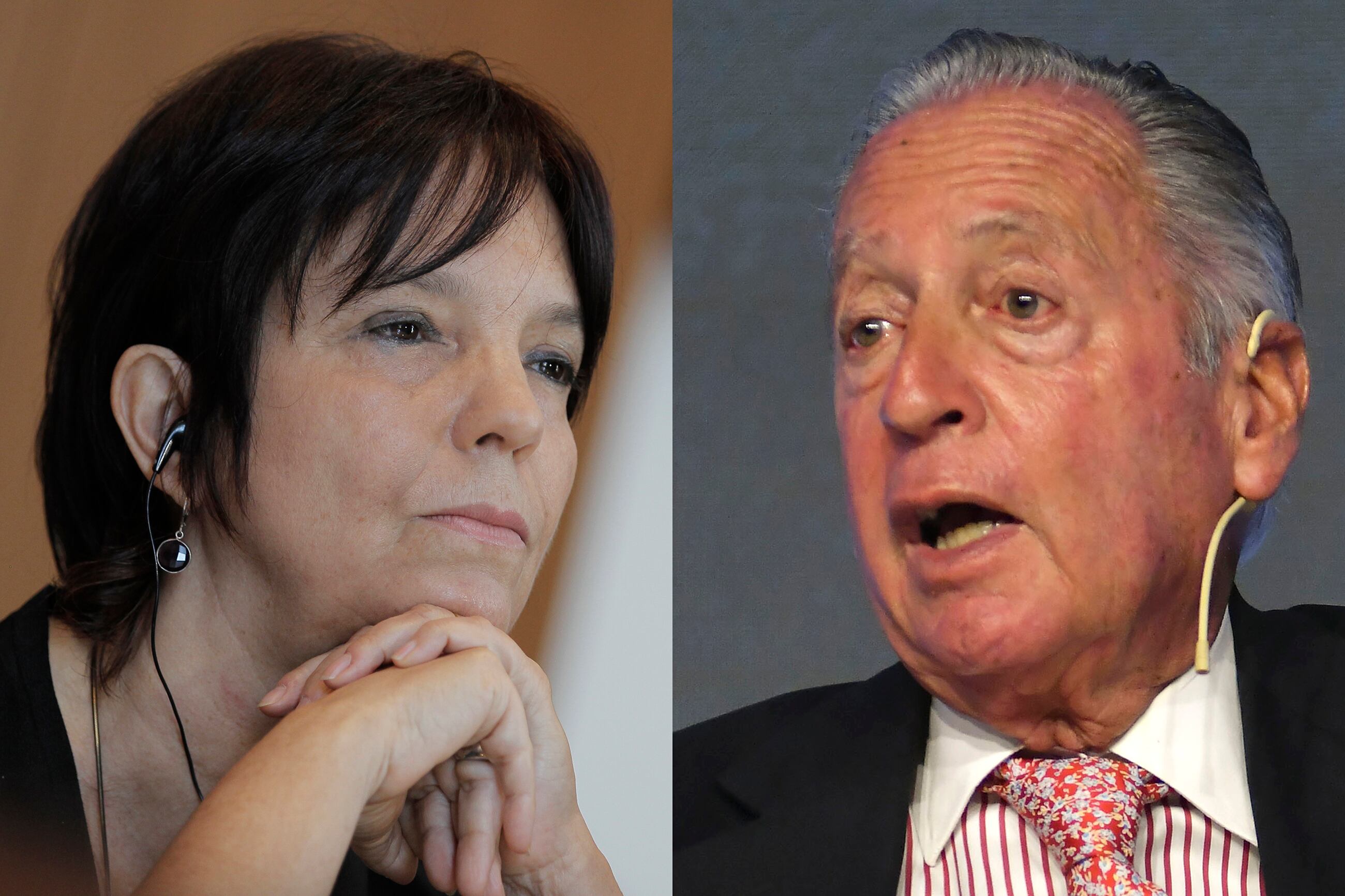 Mercedes Marcó del Pont (AFIP) y Daniel Funes de Rioja (UIA)