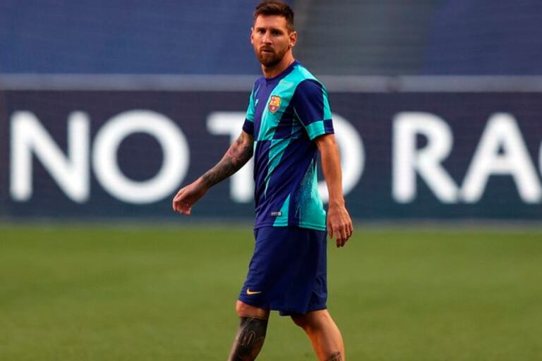 Messi todavía no regresó a los entrenamientos con el Barcelona.