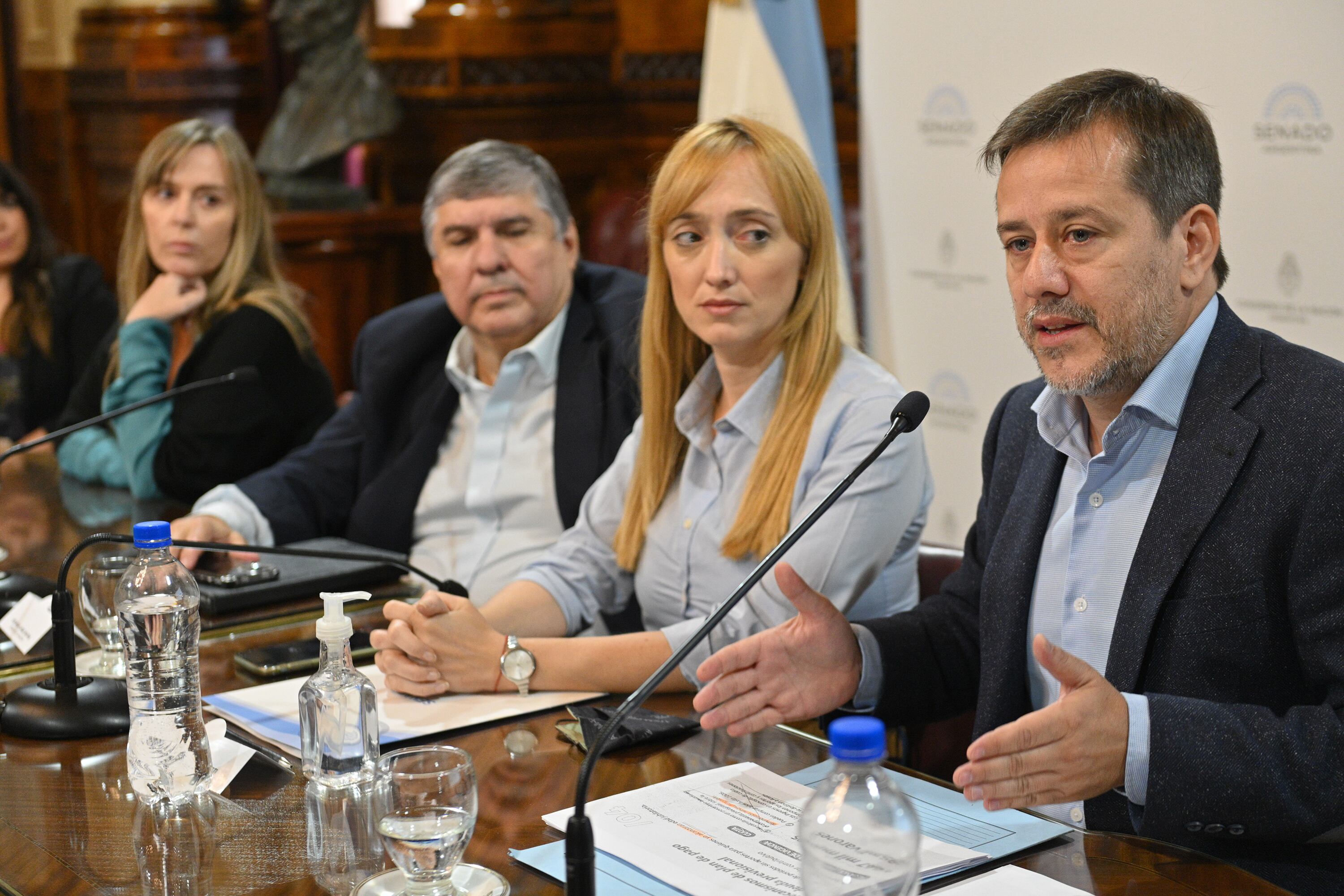 Los senadores del Frente de Todos presentaron un proyecto de plan de pago de deuda previsional.