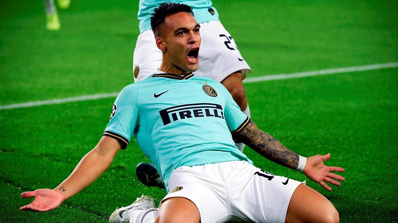 El ex Racing Lautaro Martínez, goleador en el Inter.