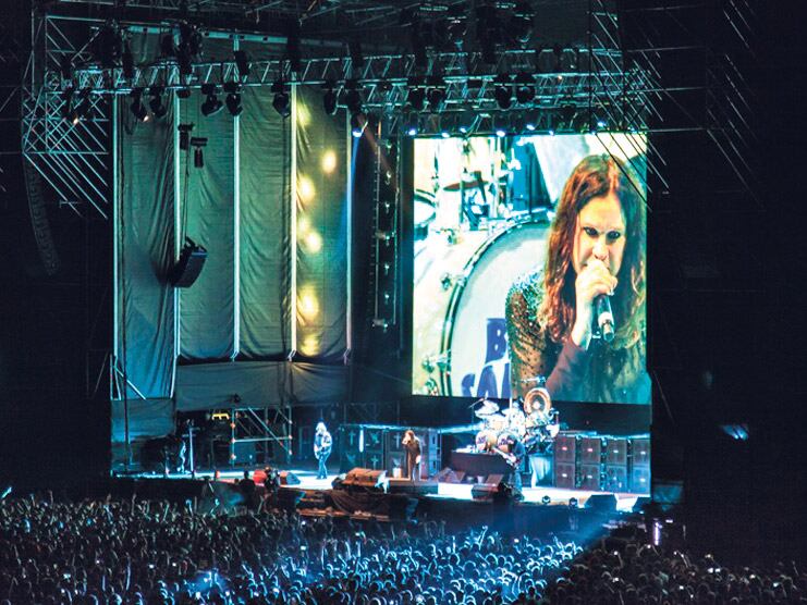 El entrañable Ozzy Osbourne, la voz de Sabbath.