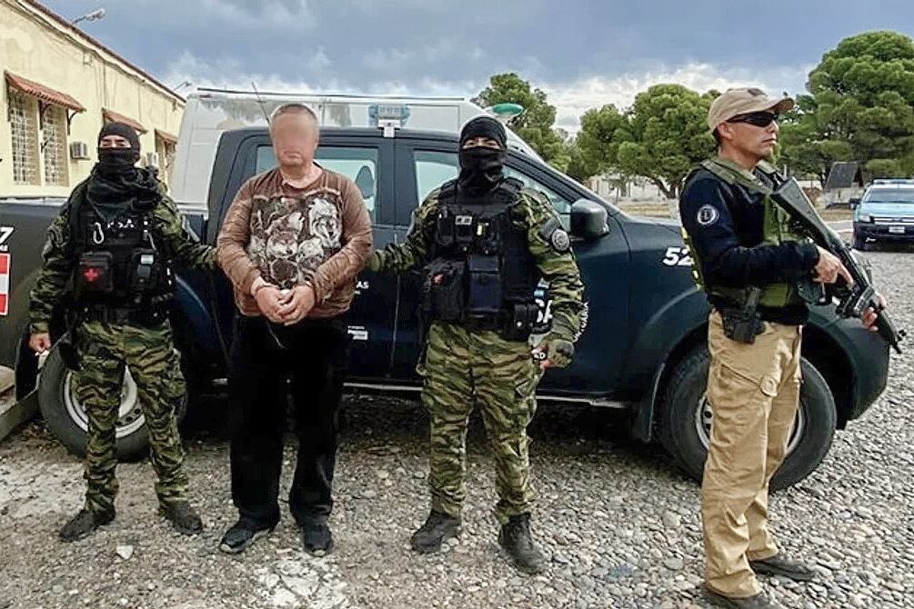 El líder de la secta rusa, preso.