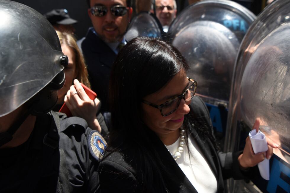 "Un policía me golpeó y de mala manera”, denunció Rodríguez.