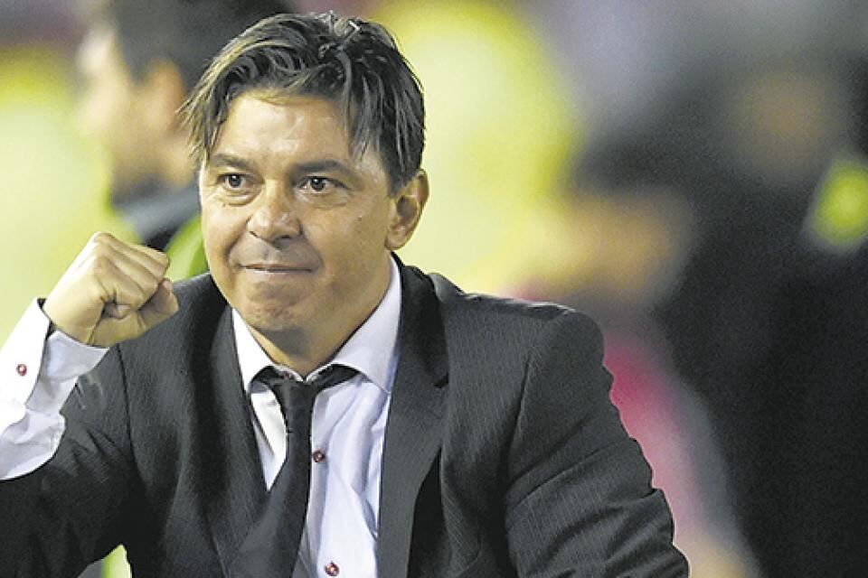 Marcelo Gallardo, DT de River.