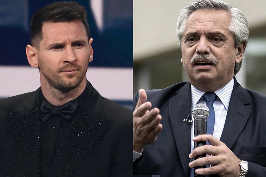 "Messi te estamos esperando", decía el mensaje. Alberto Fernández dijo que "el problema de la violencia y del crimen organizado en Rosario es muy serio”.