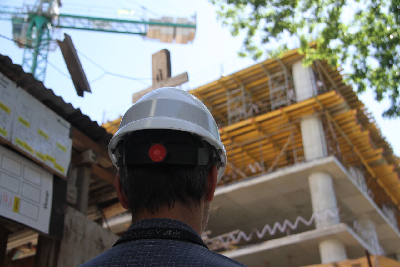 La construcción registró una suba del 21,3 por ciento en el primer trimestre. 