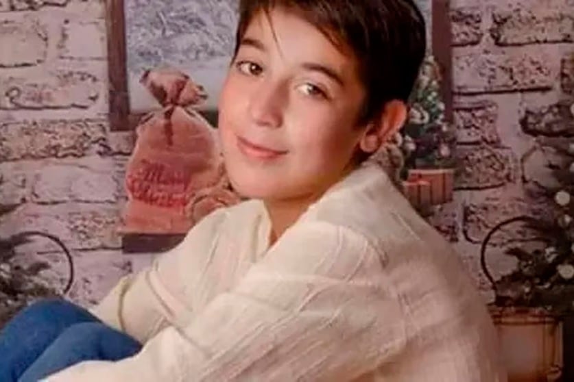 Joaquin Sperani tanía 14 años.