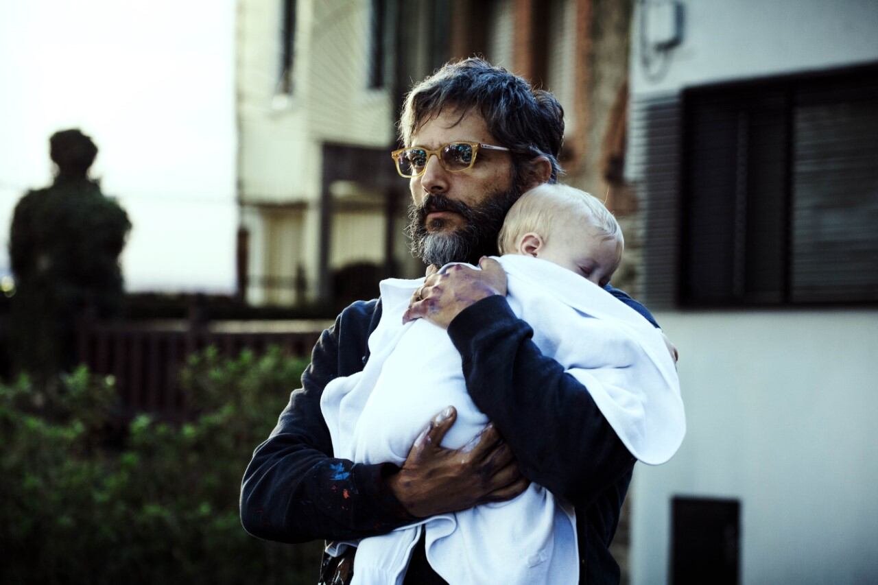 La actuación de Joaquín Furriel es en plan animal acorralado.