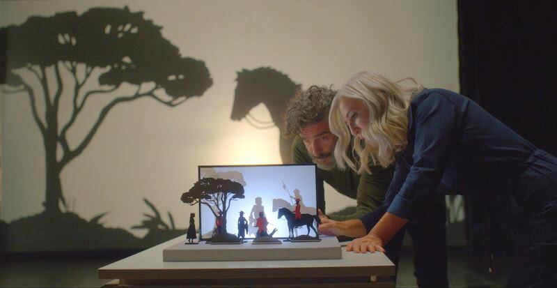 Leonardo Sbaraglia y Mercedes Morán en "Ensayo sobre Güemes". 