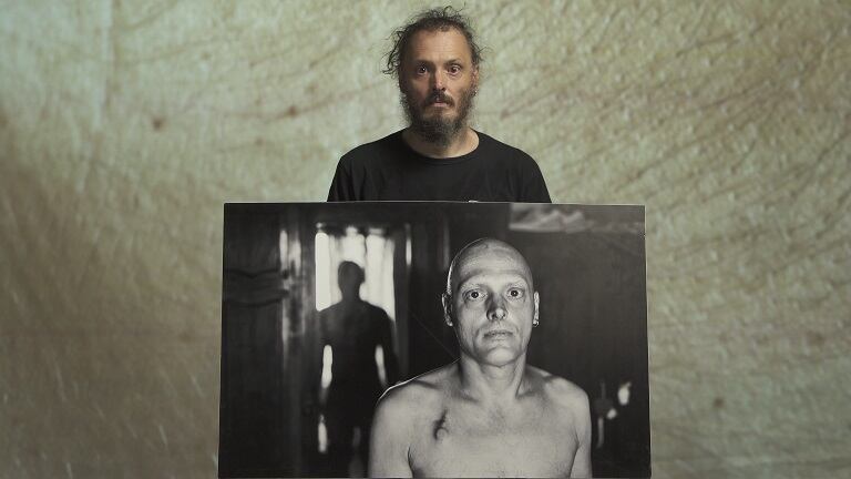 Gustavo Ludueña, protagonista del capítulo 2, víctima de los agrotóxicos.