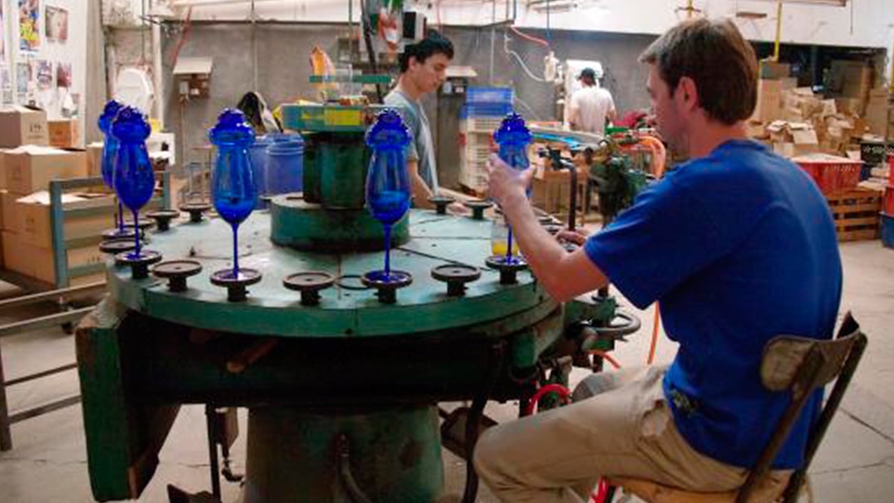 La Cristalería San Carlos cumple 70 años en 2019. Fue pionera en la región centro santafesina.