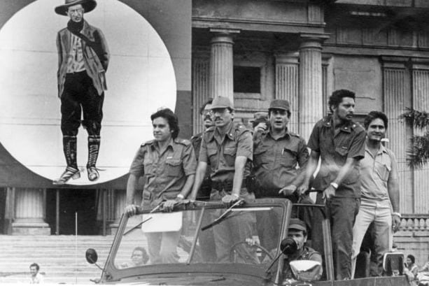 Los comandantes de la revolución sandinitas.