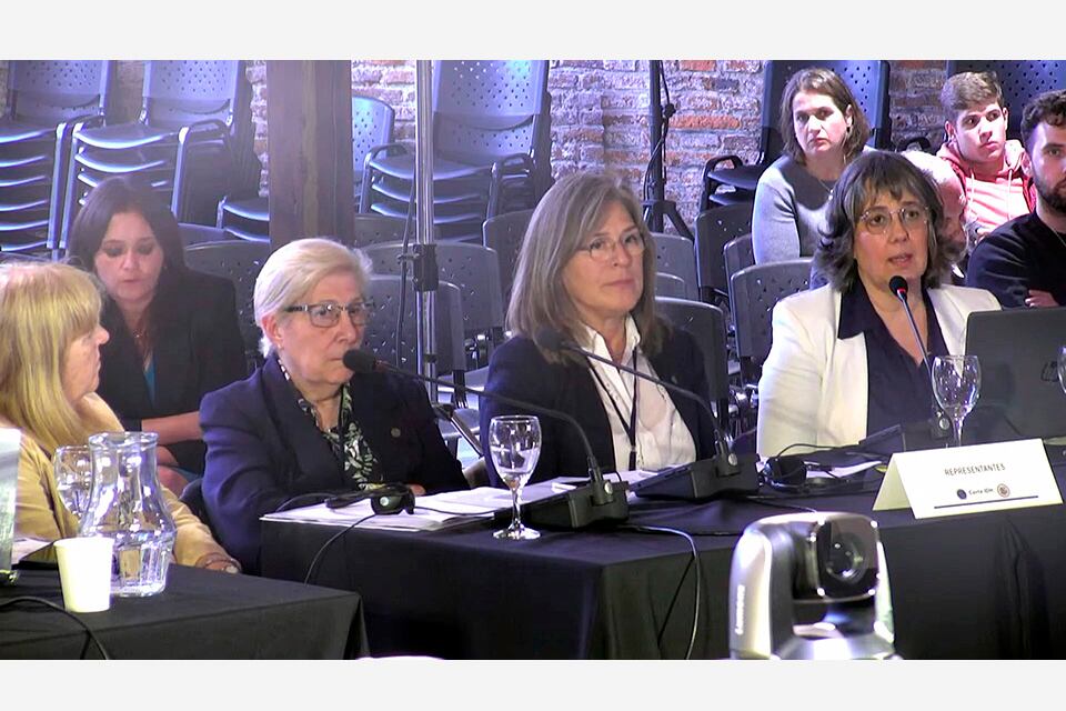 Las abogadas de María alegaron frente a la Corte Interamericana de Derechos Humanos.