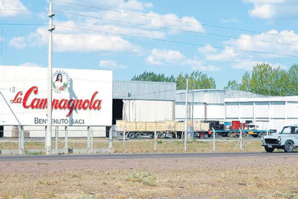 La planta de La Campagnola, en Mendoza. Una empresa con más de cien años de historia hoy en manos de Arcor.