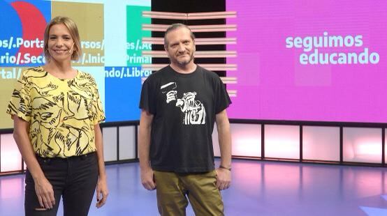 Conductores como Angela Lerena y Darío Sztajnszrajber serán acompañados por un docente.