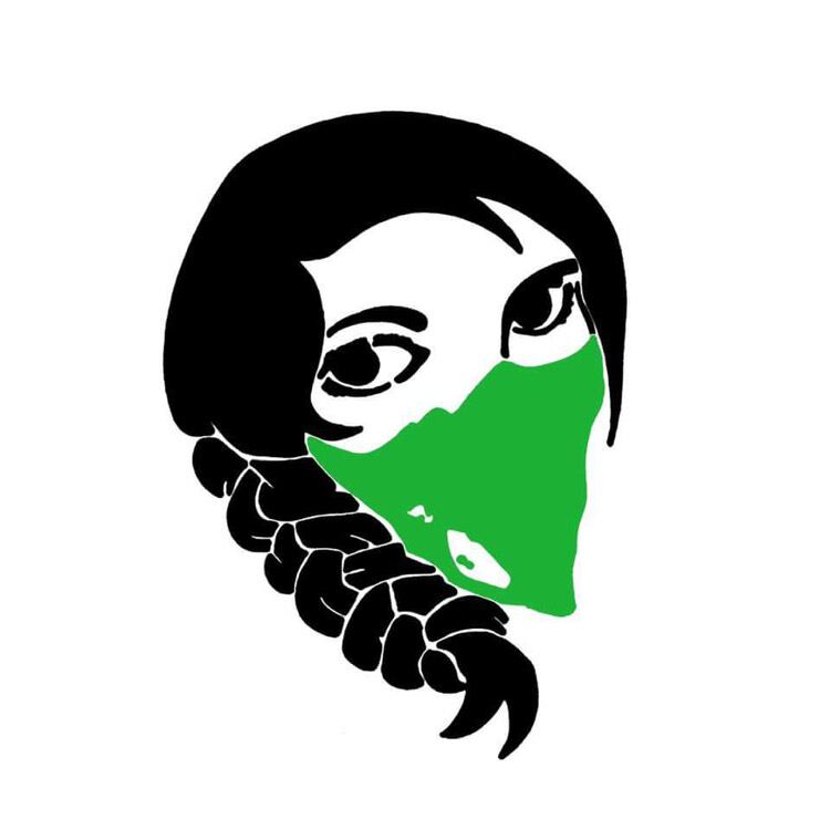 El afiche de Las Malcriadas, que llegó desde Nicaragua.