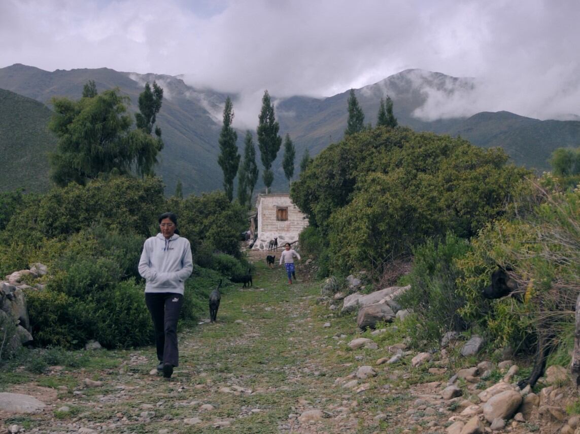 La belleza del paisaje contrasta con la difícil vida cotidiana. 