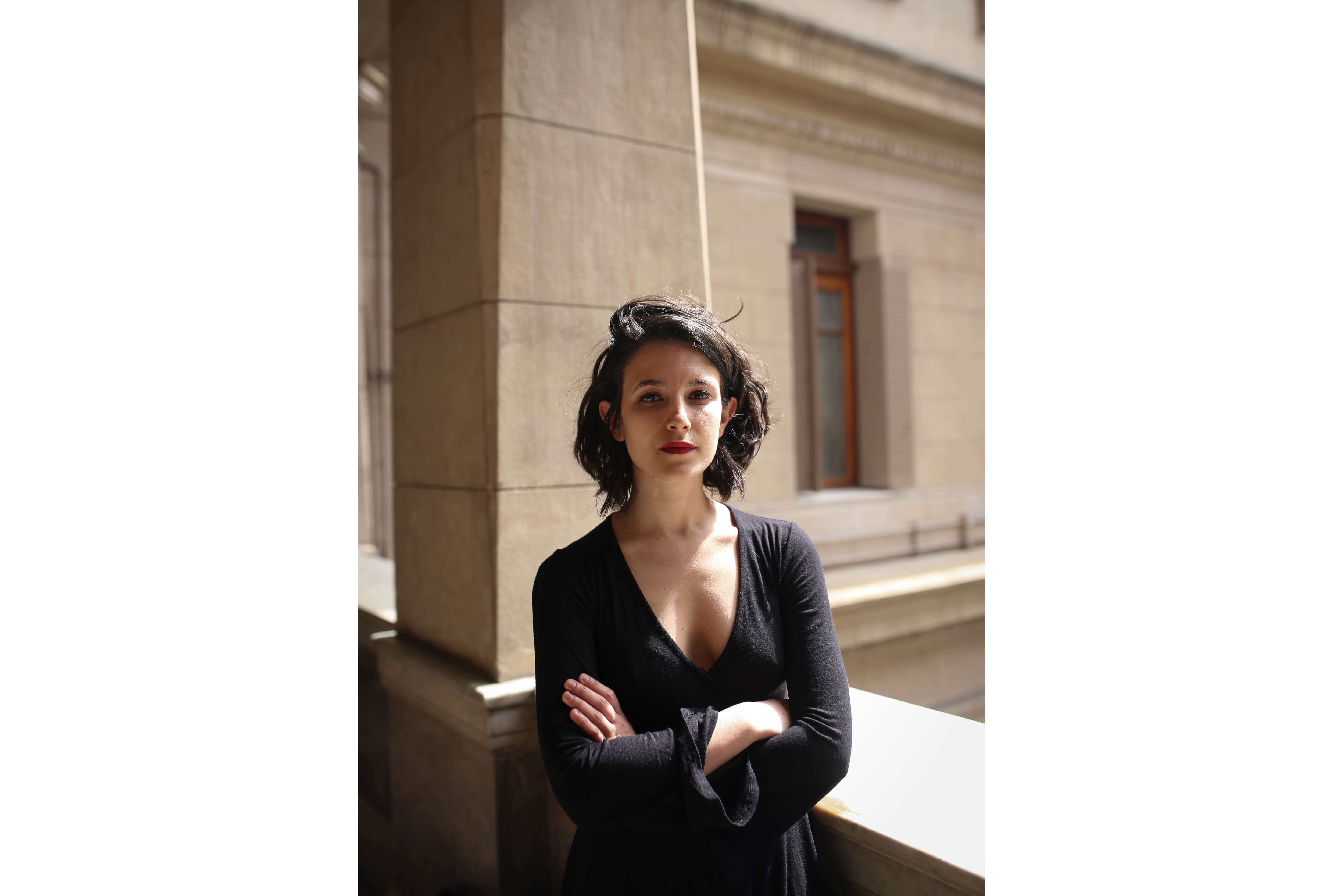 Lucía Cholakian, periodista, autora de una tesis sobre los escraches a abusadores