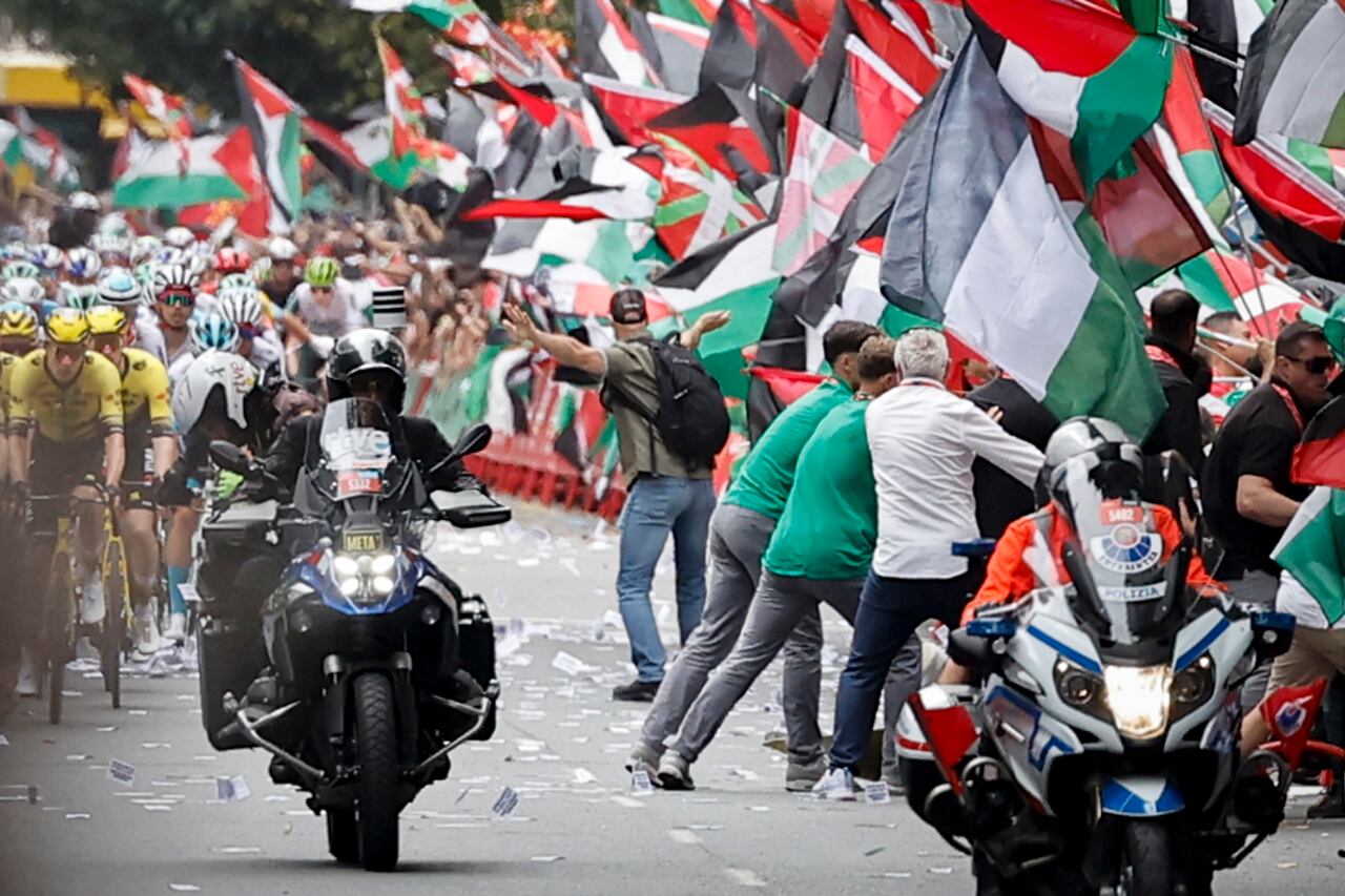 Así fue la manifestación en Bilbao. 
