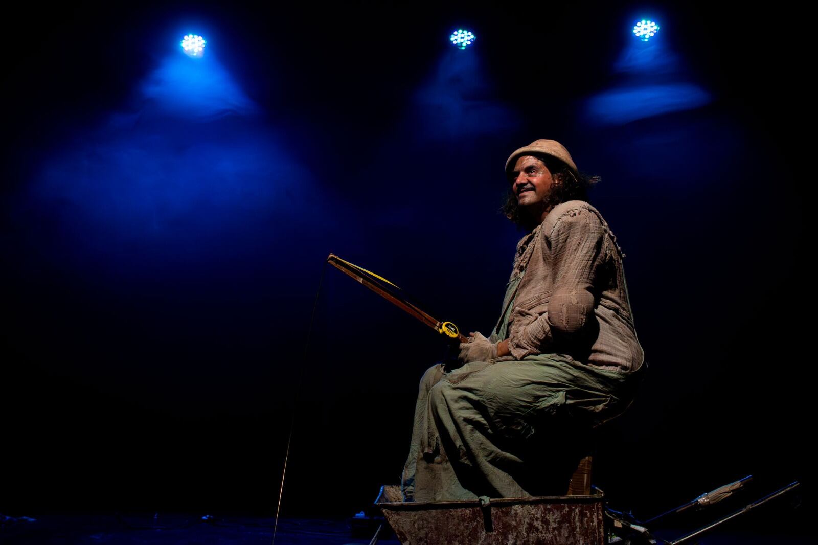 Vanadía se define como "comediante gestual".