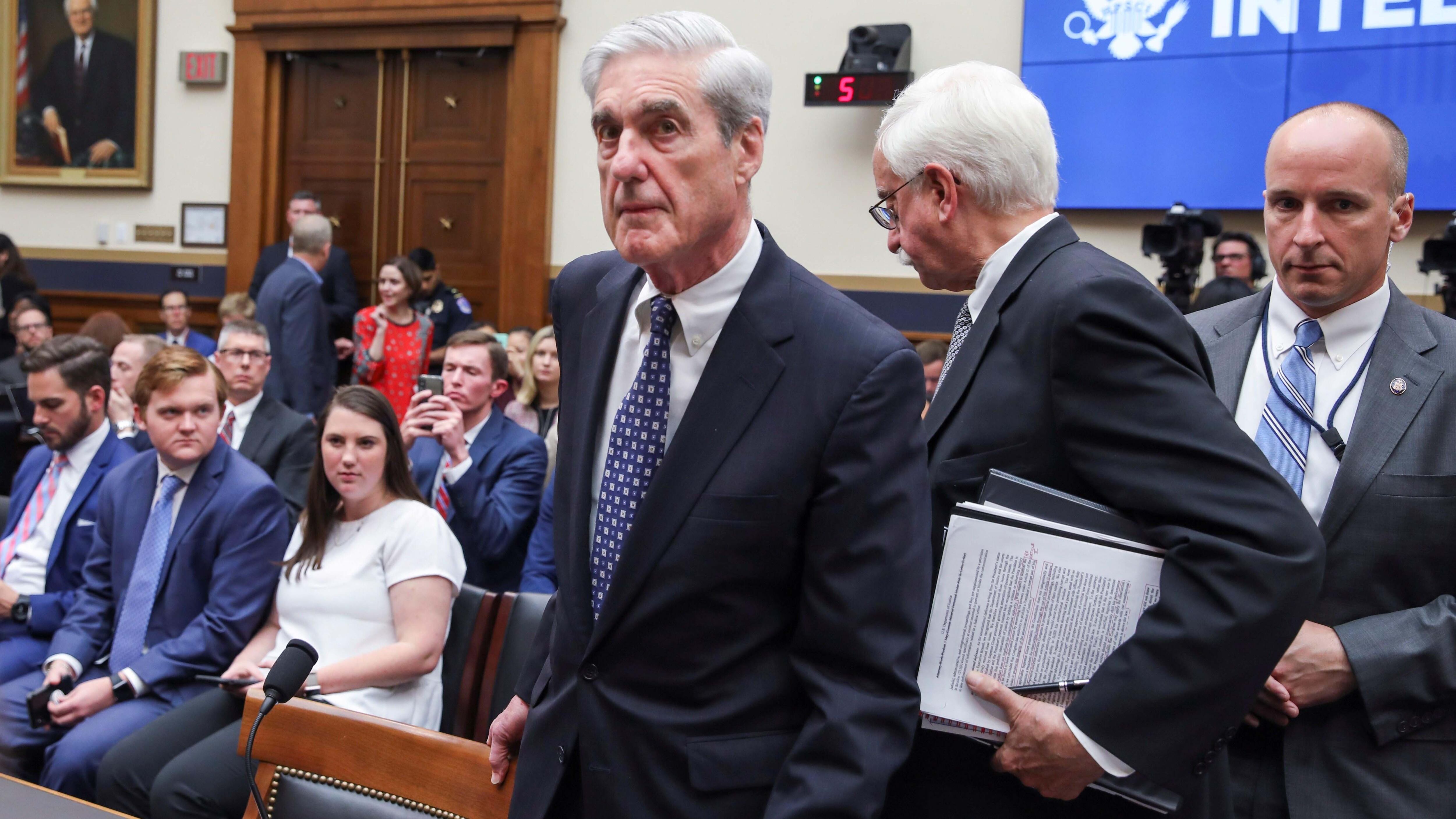 "Encontramos pruebas insuficientes de la culpabilidad del presidente", manifestó Mueller.