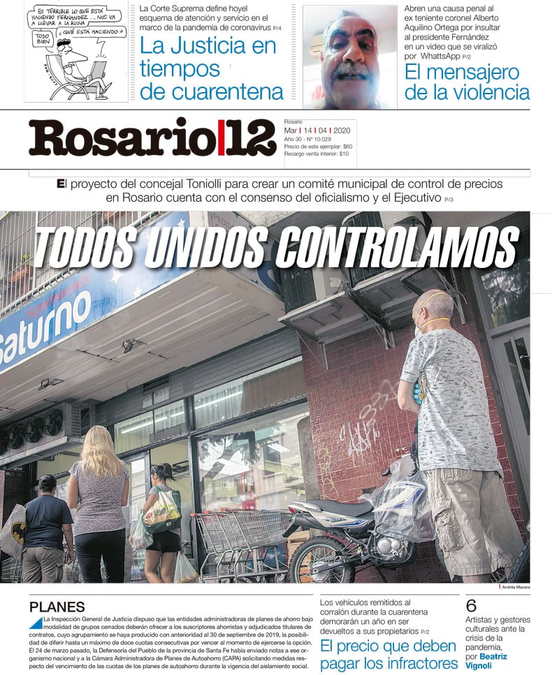 TODOS UNIDOS CONTROLAMOS - 13/04/2020