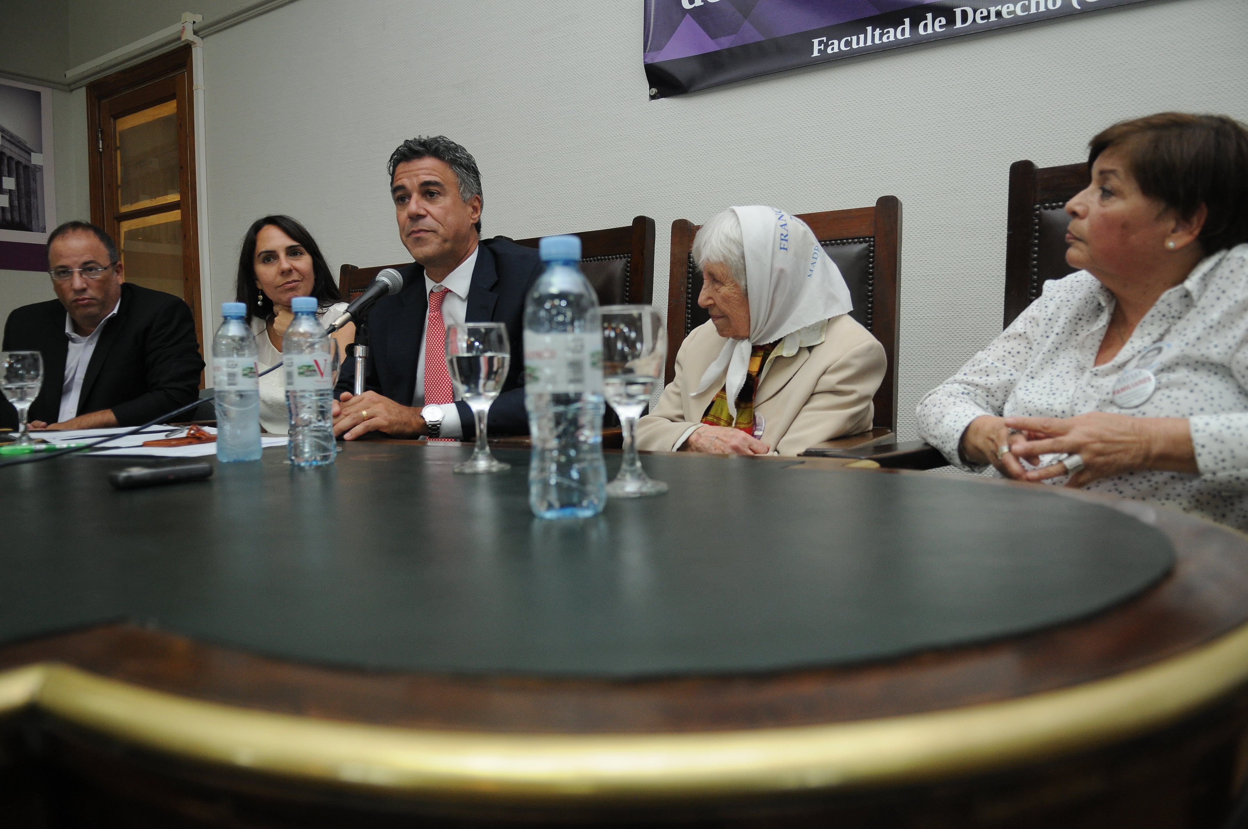 El encuentro se realizó en la Facultad de Derecho de la UBA.
