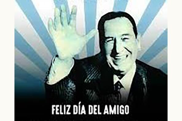 Un Día del amigo celebrado con Perón
