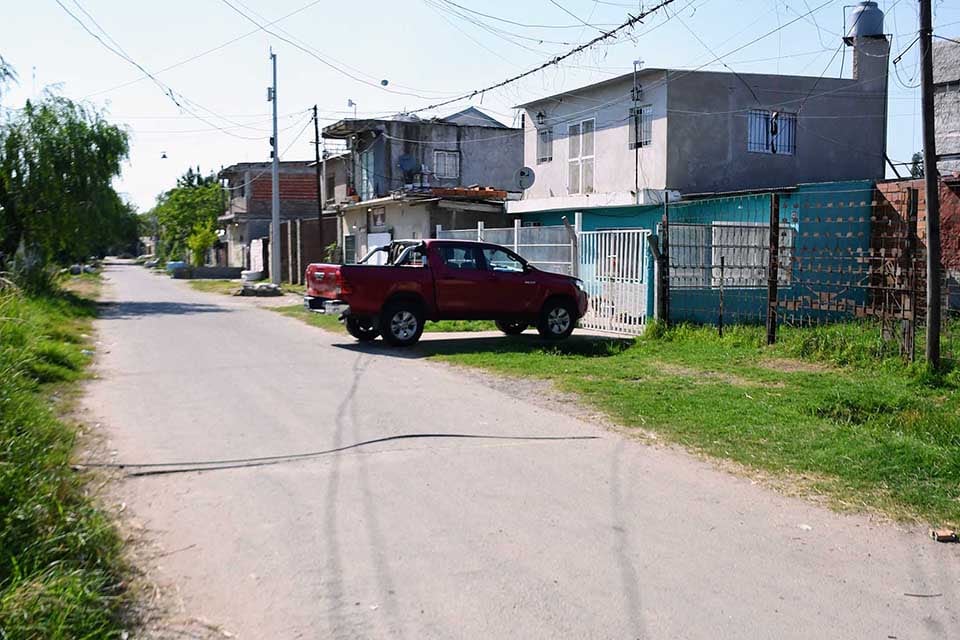 El violentoo episodio se produjo cerca de las 2 de ayer en el barrio Los Pumitas.