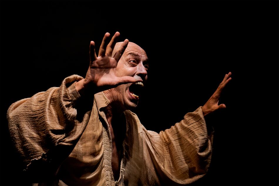 "Nuestra función de actores es algo más que representar a un personaje", sostiene Audivert.