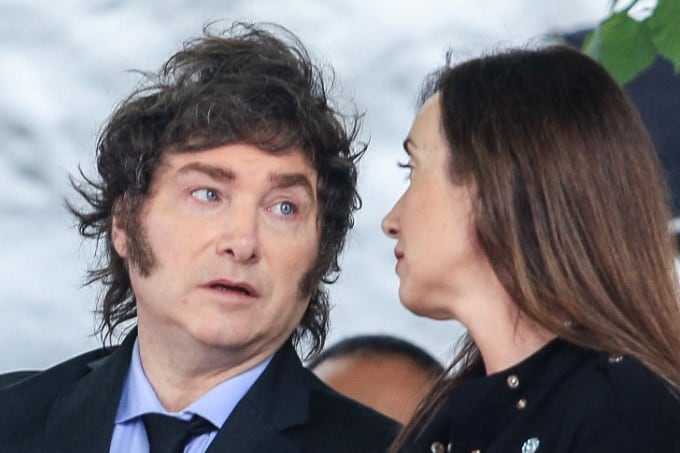 La tensión entre Milei y Villarruel, en aumento.