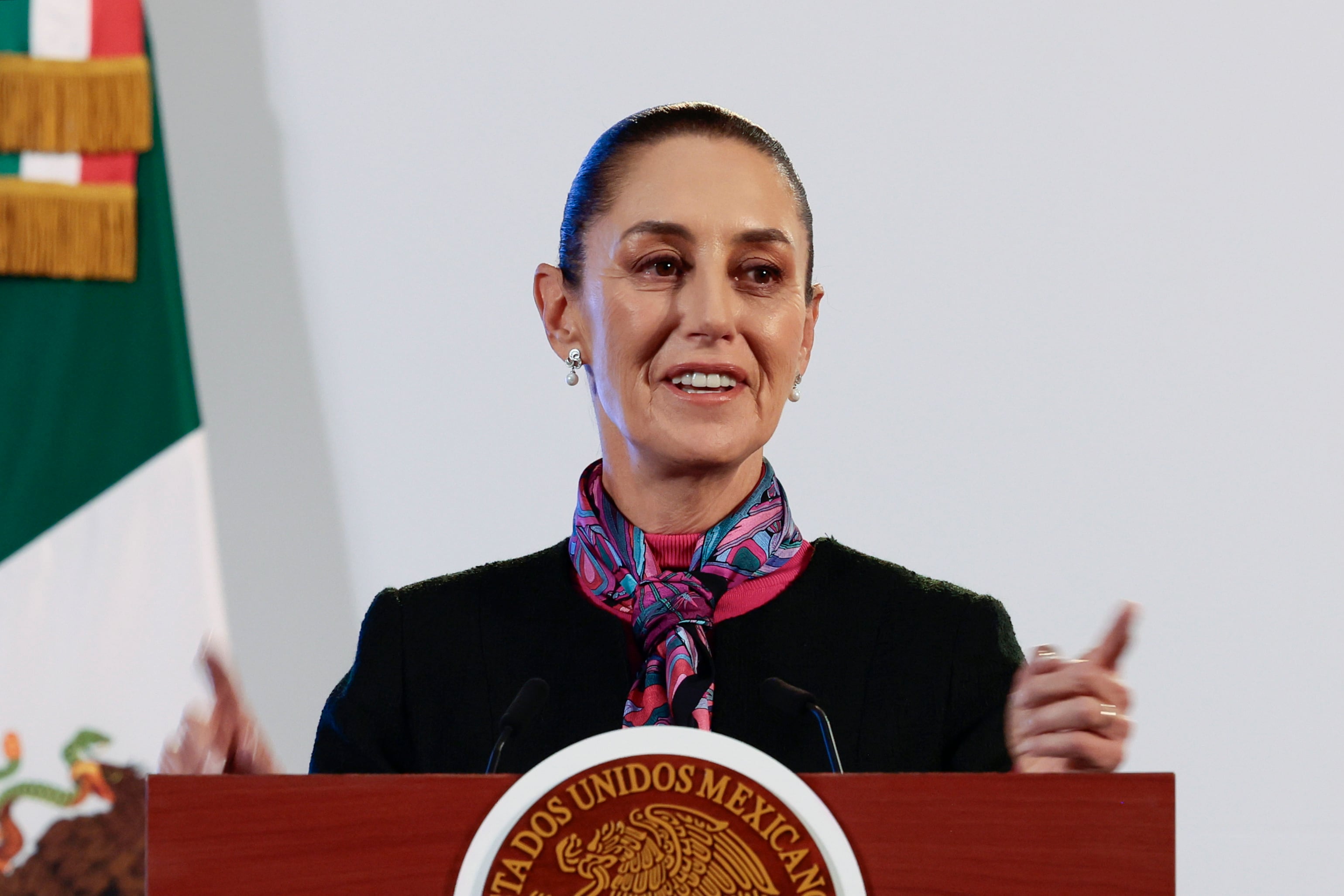 Claudia Sheinbaum, presidenta de México.