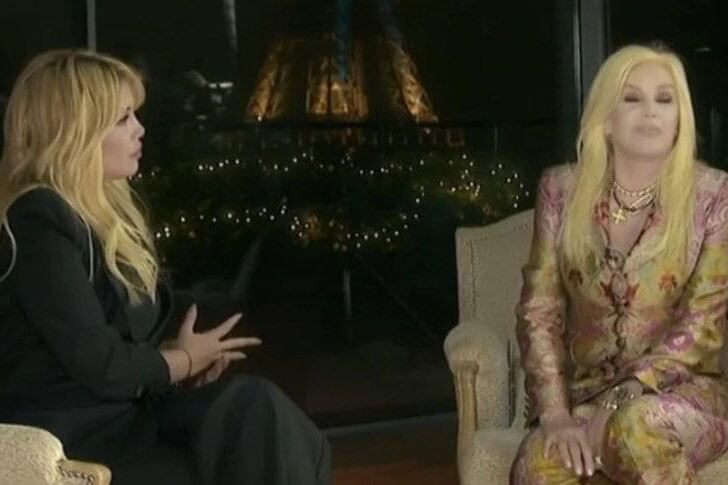 Wanda Nara y Susana Giménez en la entrevista en la que hablaron de Mauro Icardi y la China Suárez.