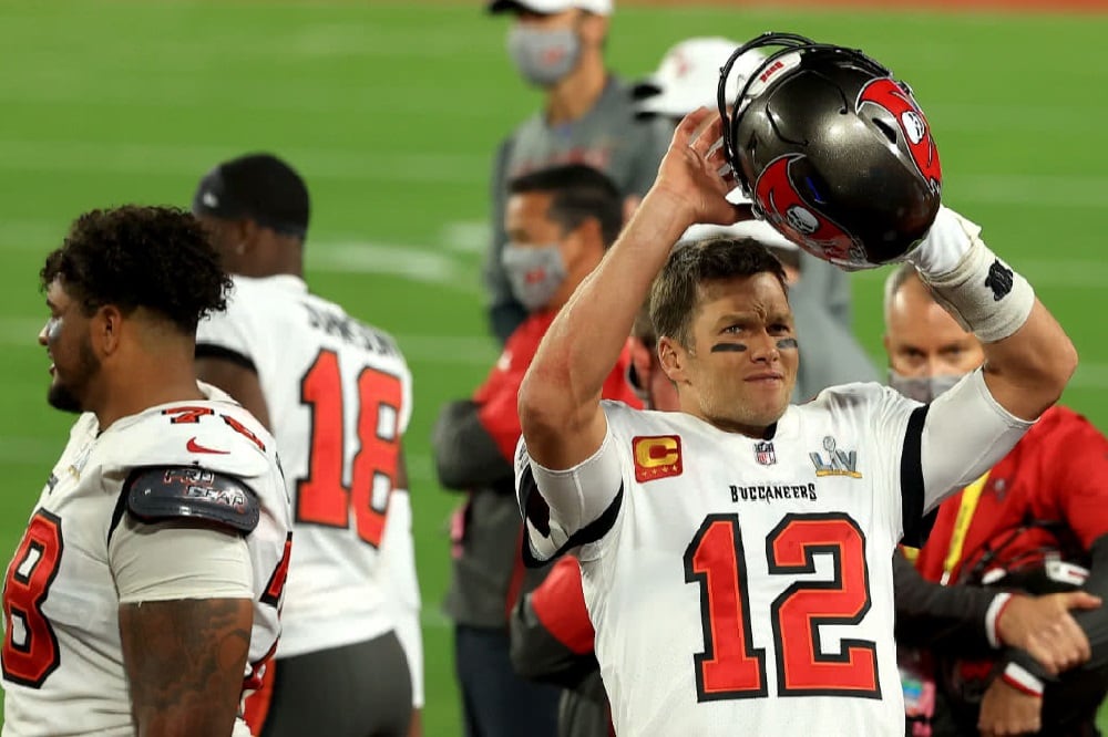 Tom Brady agigantó su leyenda, con un nuevo título a los 43 años.