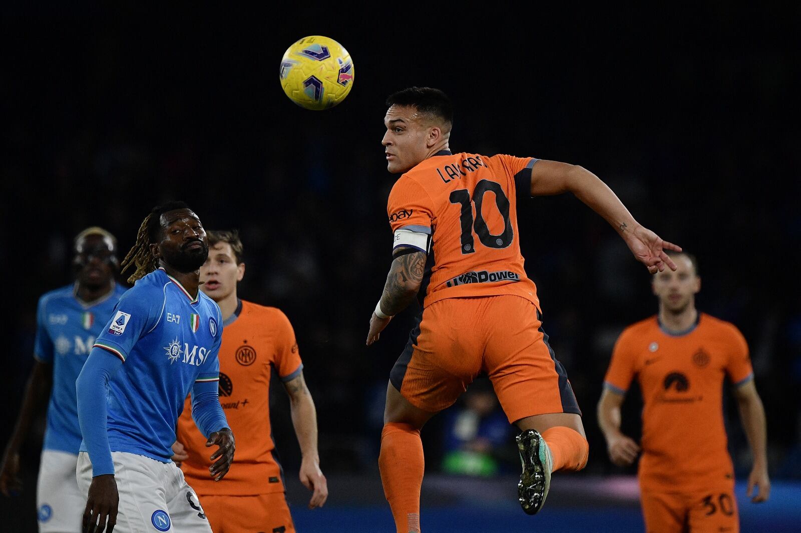 Lautaro Martínez, figura y capitán del Inter