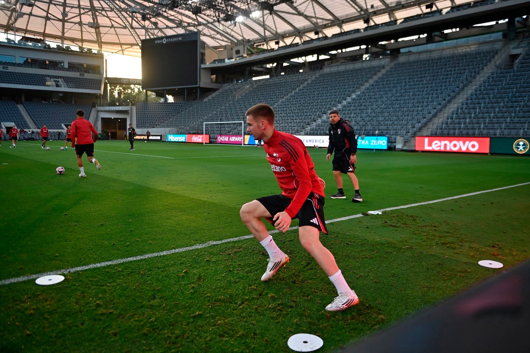 Mastantuono es la figura joven de River 