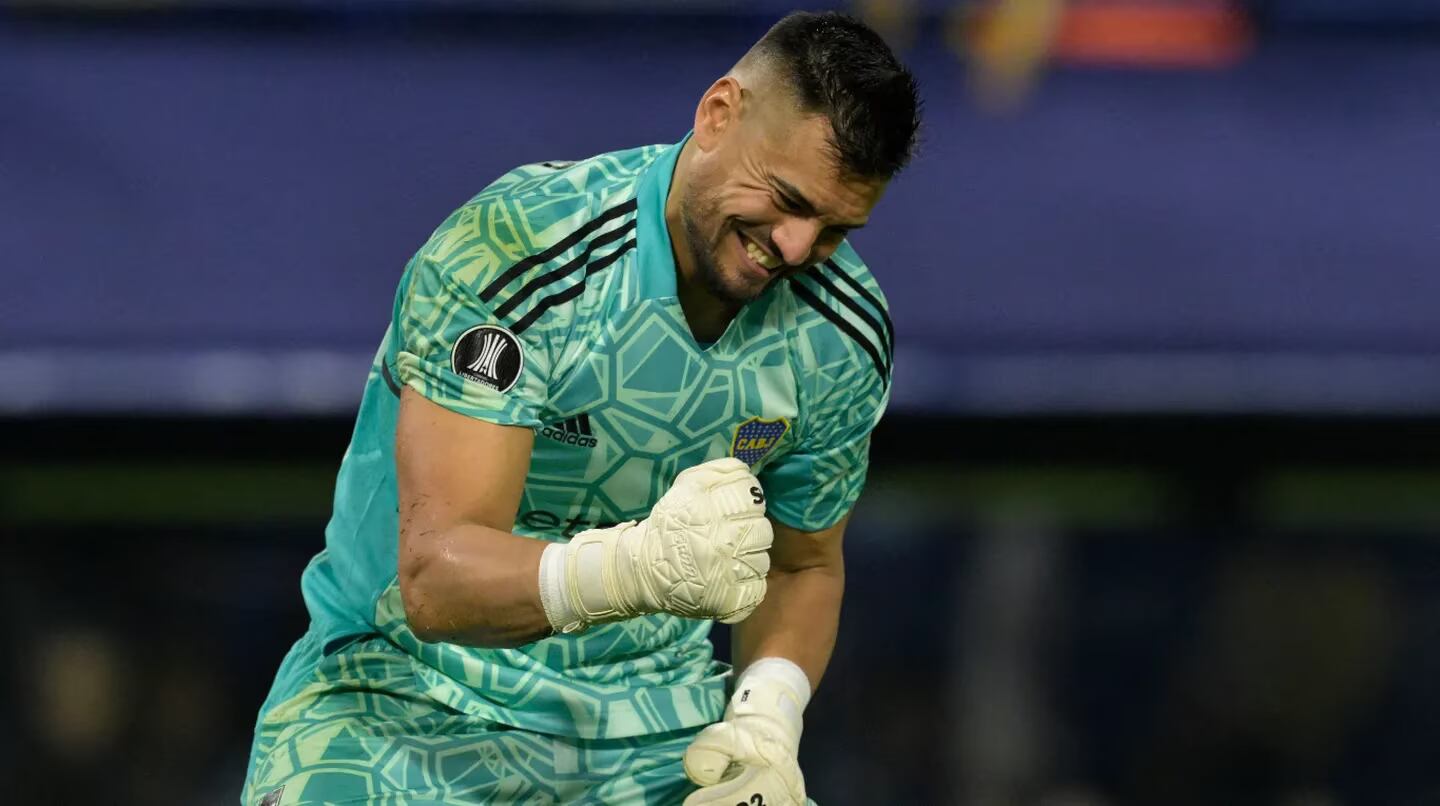 Sergio "Chiquito" Romero, el héroe de los penales vs Nacional. 
