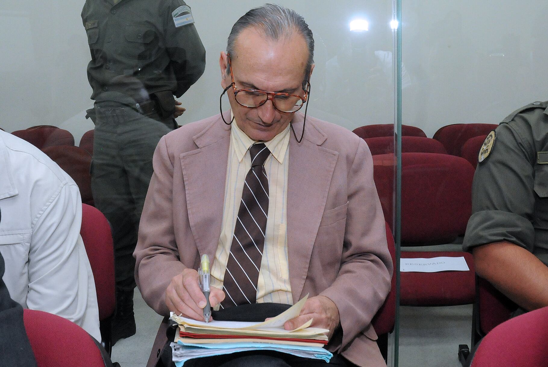 Mario Marcote, de quien sus víctimas recuerdan atrocidades en su época de represor.