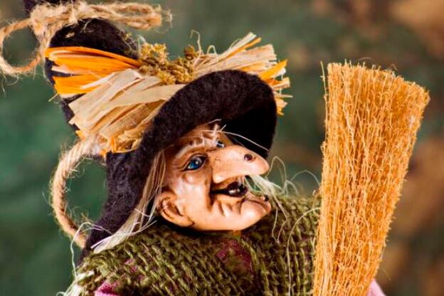 La Befana, un personaje de la tradición italiana de las fiestas de fin de año.