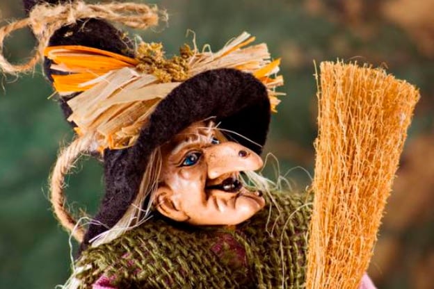 La Befana, un personaje de la tradición italiana de las fiestas de fin de año.