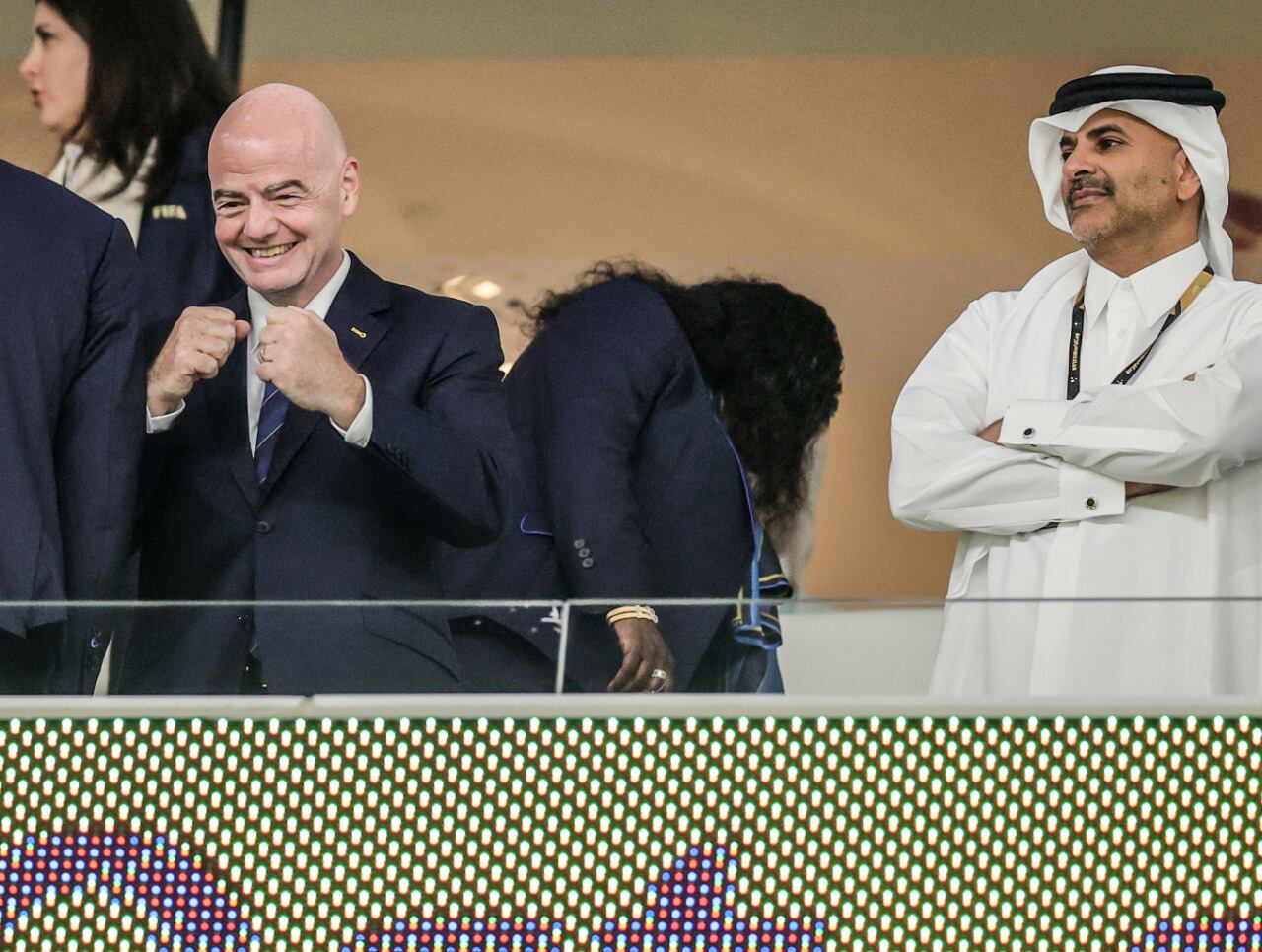 El presidente de la FIFA, el suizo Gianni Infantino
