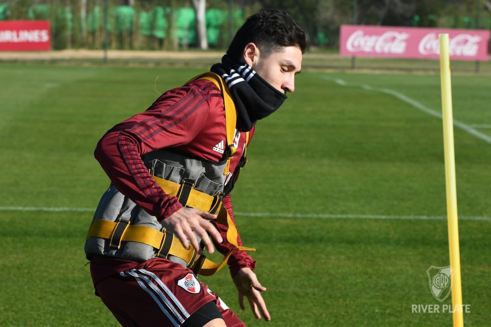 Los jugadores de River hicieron una pretemporada en Ezeiza.