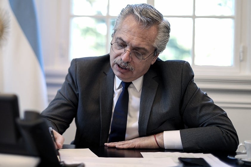 Alberto Fernández, expresidente de Argentina 