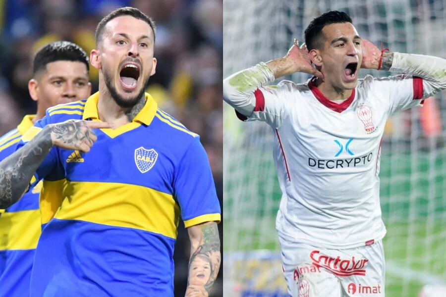 Darío Benedetto y Franco Cristaldo serán titulares en Boca y Huracán respectivamente.